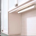 Under cabinet LED light fixture - T5 14W - 120cm - Connectable - Opal