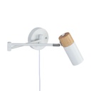 Plug-in swing arm wall light - "Logan"
