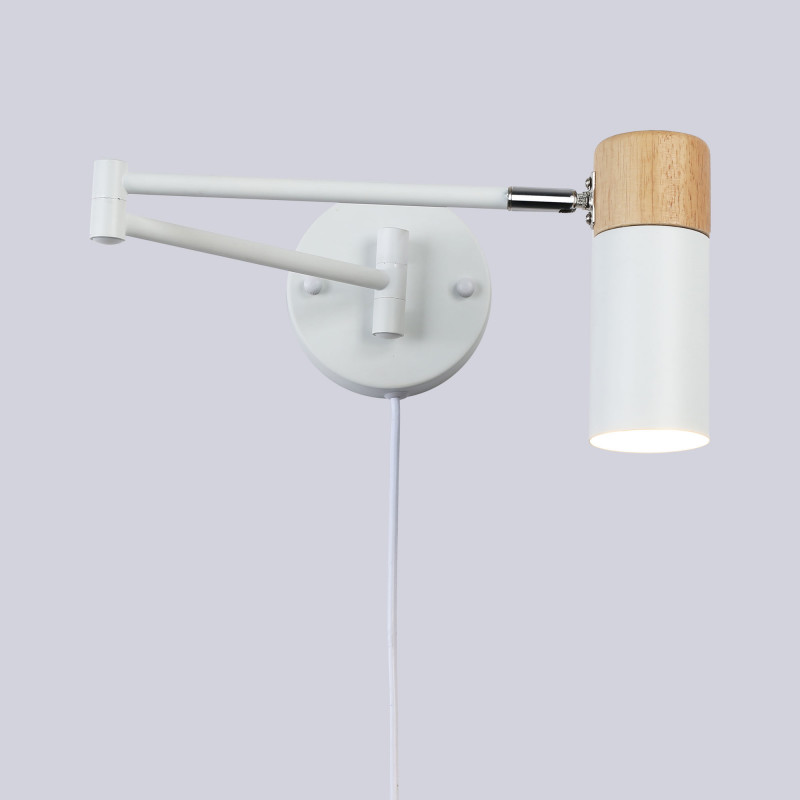 Plug-in swing arm wall light - "Logan"