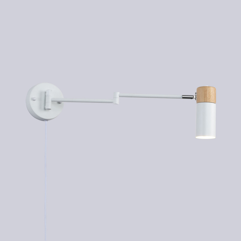 Plug-in swing arm wall light - "Logan"