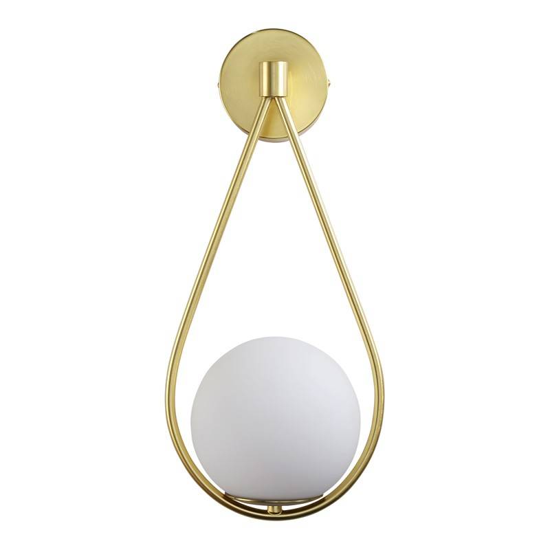 "Clara" crystal ball wall sconce - E14
