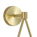 "Clara" crystal ball wall sconce - E14