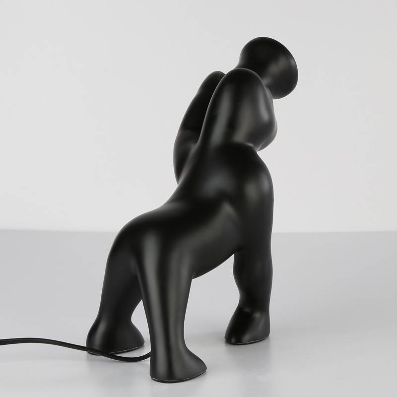 Mono resin table lamp "Orangutan" - GU10