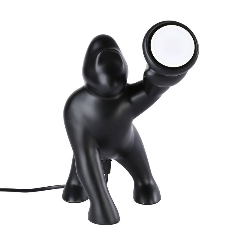 Mono resin table lamp "Orangutan" - GU10