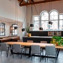 Modern triple pendant light "Blus" - E27