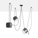 Modern triple pendant light "Blus" - E27