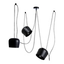 Modern triple pendant light "Blus" - E27