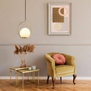 Crystal ball pendant lamp "KATE" - E27