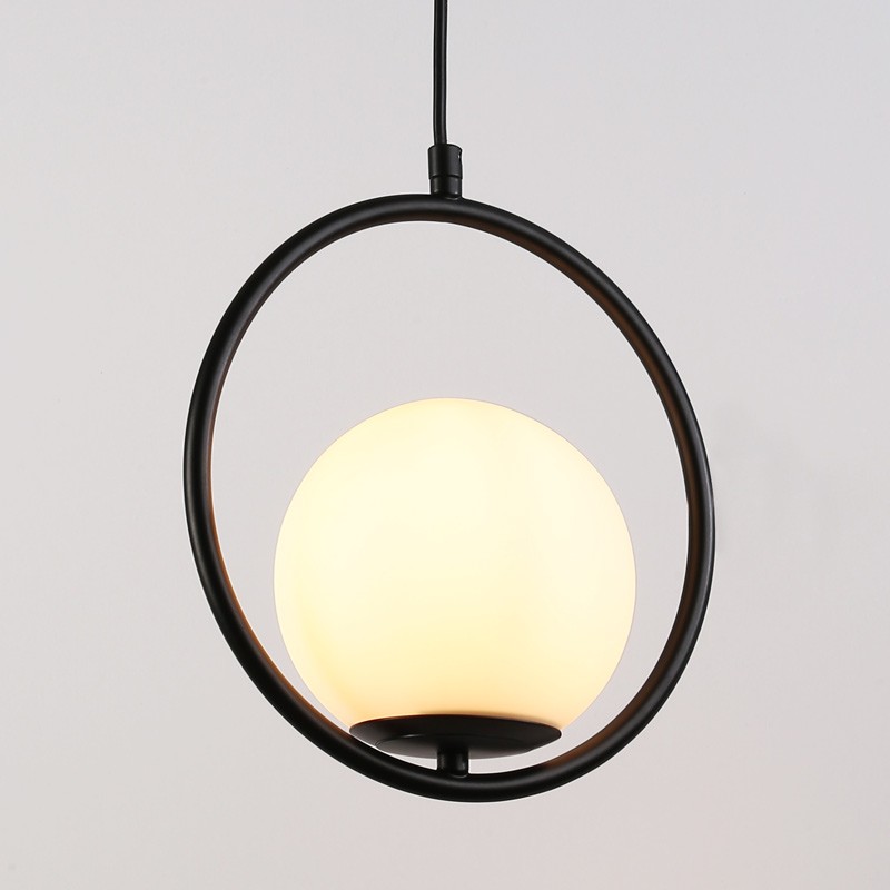 Crystal ball pendant lamp "KATE" - E27