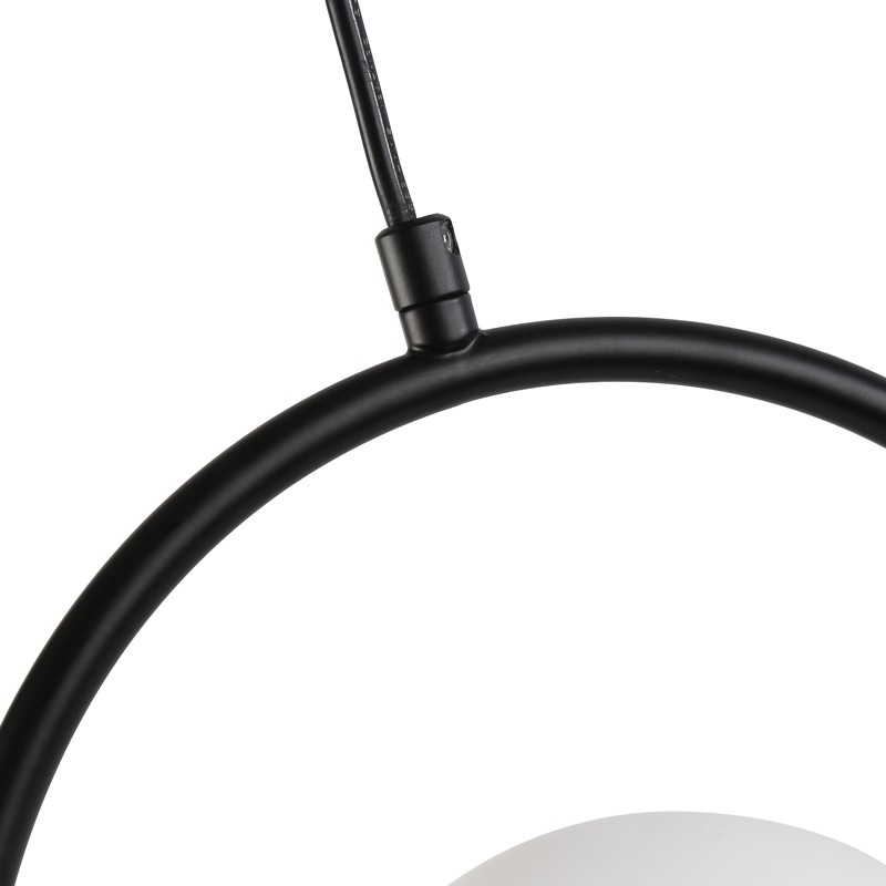 Crystal ball pendant lamp "KATE" - E27