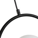 Crystal ball pendant lamp "KATE" - E27