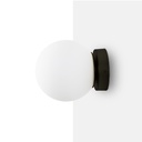 "Rober" crystal ball wall sconce