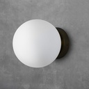 "Rober" crystal ball wall sconce