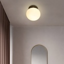 "Rober" crystal ball wall sconce