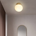 "Rober" crystal ball wall sconce