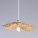 Wicker pendant lamp "LISA" - E27