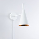 Plug-in adjustable wall light - E27