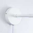 Plug-in adjustable wall light - E27