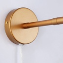 Plug-in adjustable wall light - E27