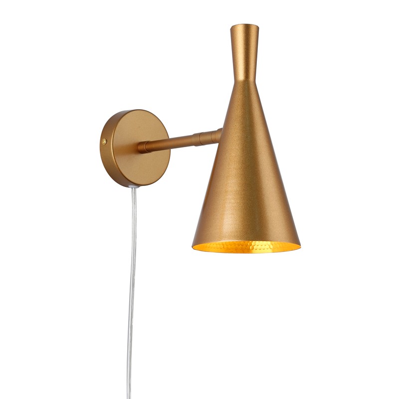 Plug-in adjustable wall light - E27