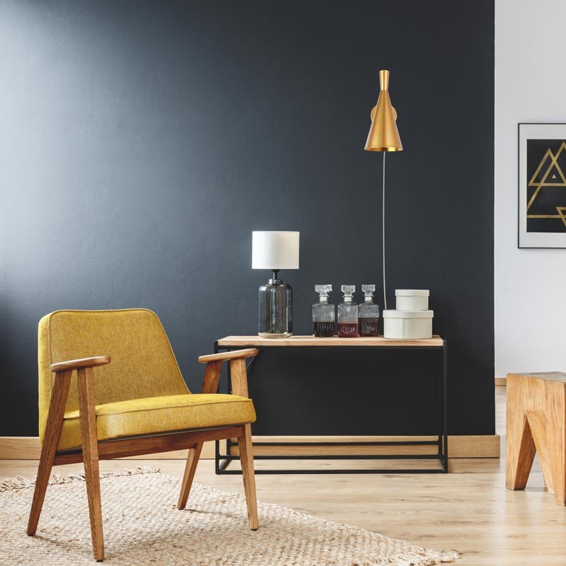 Plug-in adjustable wall light - E27