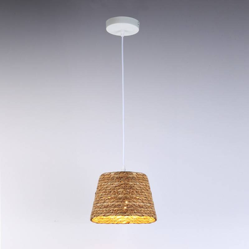 Hemp pendant lamp "Mush" - E27