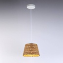 Hemp pendant lamp "Mush" - E27