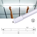 LED tube T5 10W 60cm (548mm) opal glass