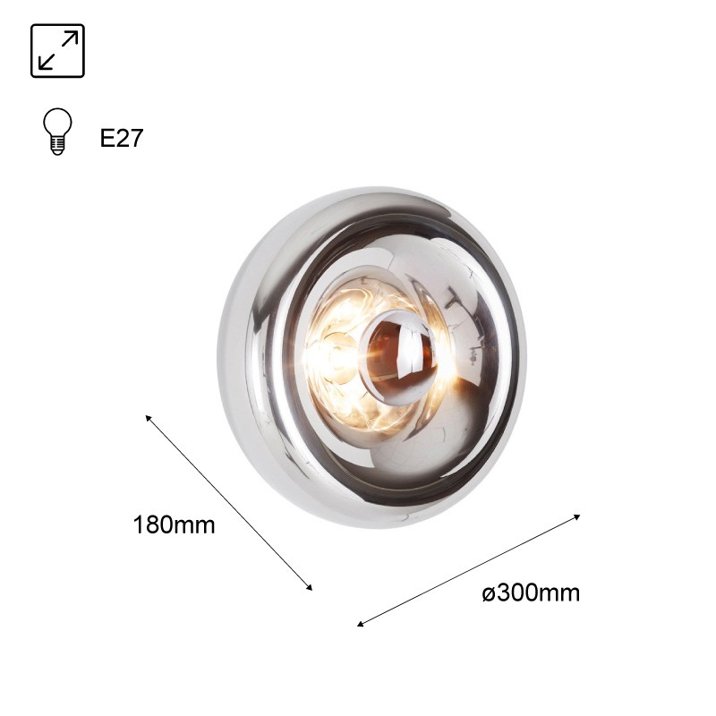 Design wall light "LIPS"