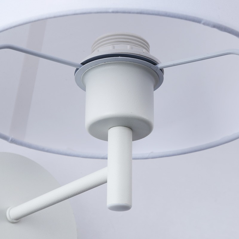 Wall light with shade and switch Classic "RIGA" - E27