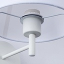 Wall light with shade and switch Classic "RIGA" - E27