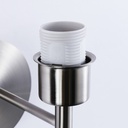 Wall light with shade and switch Classic "RIGA" - E27