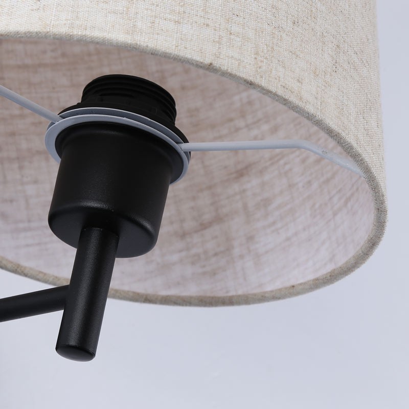 Wall light with shade and switch Classic "RIGA" - E27