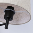 Wall light with shade and switch Classic "RIGA" - E27