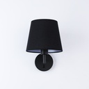 Wall light with shade and switch Classic "RIGA" - E27