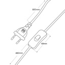 Plug-in swing arm wall sconce "SILVA"