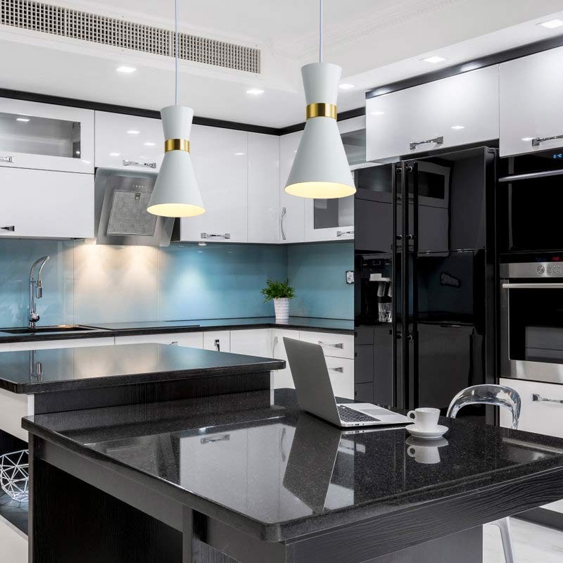 Nordic metal pendant light "Marlon" - E27