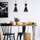 Nordic metal pendant light "Marlon" - E27