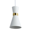 Plug-in metal pendant light "Mir" - E27
