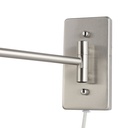 Wall light with articulated arm and "Clark" socket - E27