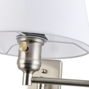 Wall light with articulated arm and "Clark" socket - E27