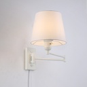 Wall light with articulated arm and "Clark" socket - E27