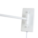 Wall light with articulated arm and "Clark" socket - E27