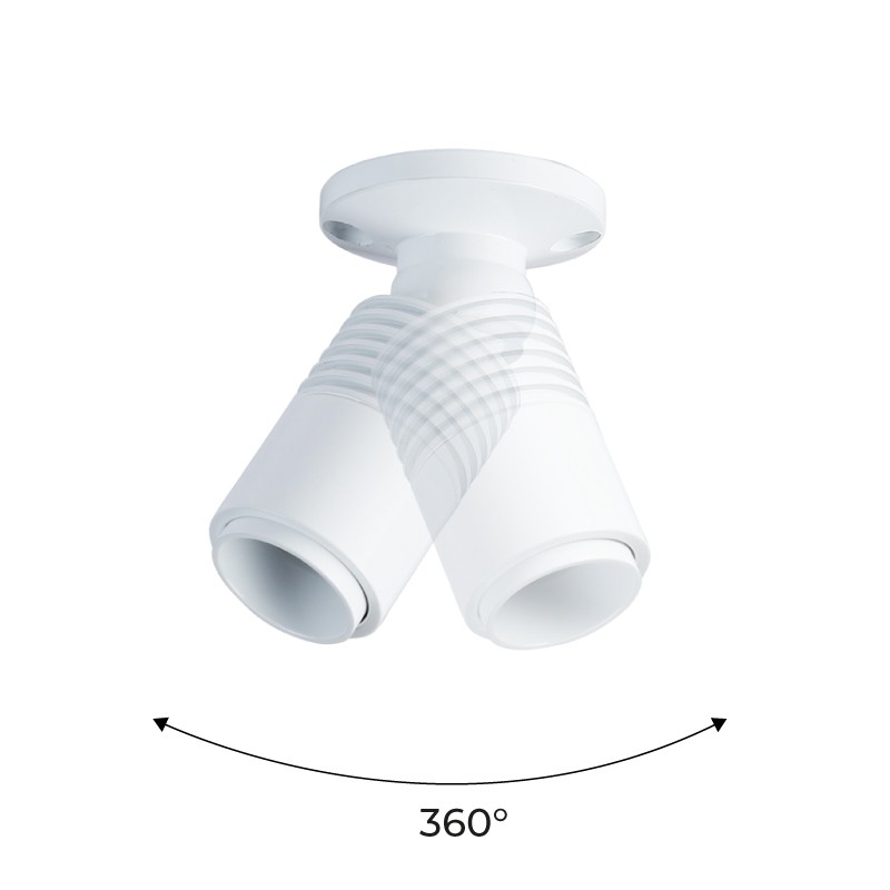Ceiling light with zoom - Adjustable - 2700K - 3W