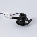LED recessed spotlight with zoom - Adjustable - Cree Chip - 2700K - 3W