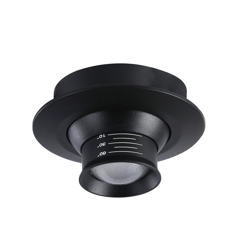 LED recessed spotlight with zoom - Adjustable - Cree Chip - 2700K - 3W