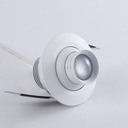LED recessed spotlight with zoom - Adjustable - Cree Chip - 2700K - 3W