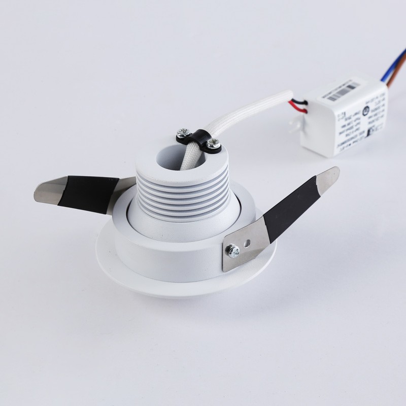 LED recessed spotlight with zoom - Adjustable - Cree Chip - 2700K - 3W