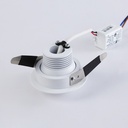 LED recessed spotlight with zoom - Adjustable - Cree Chip - 2700K - 3W