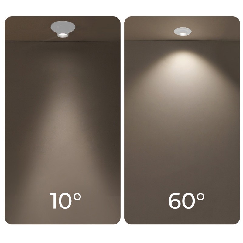 LED recessed spotlight with zoom - Adjustable - Cree Chip - 2700K - 3W